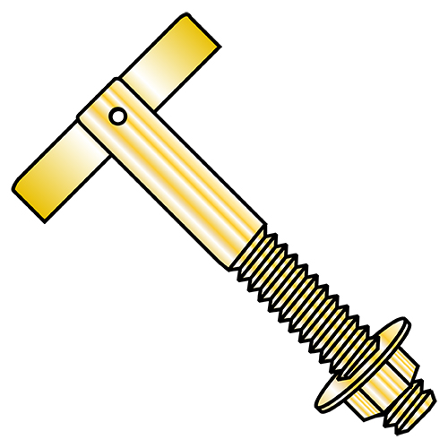 TAnchors, Zinc Yellow Value Fasteners