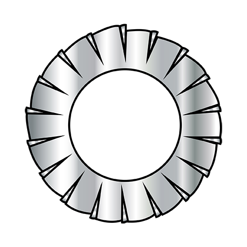 M3 Metric Din 6798 External Tooth Serrated Lock Washer A2 Stainless Steel