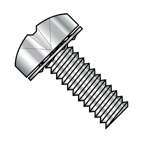 10-32 X 1/2" (FT) Fine Thread Machine Screw Hex Head Stainless Steel 18-8-704367