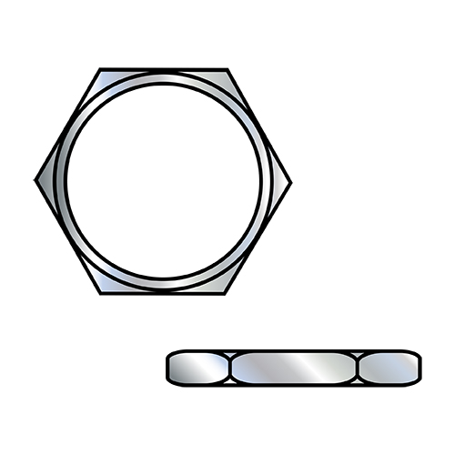 5/824X156X3/4 Hex Mounting Panel Nut Die Cast Zinc Alloy Value Fasteners