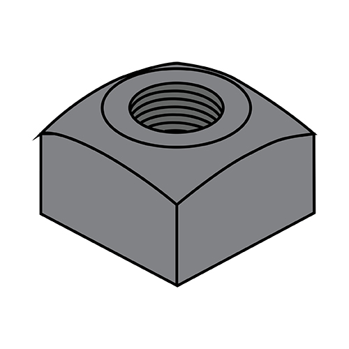 7/89 Heavy Square Nut Plain Value Fasteners