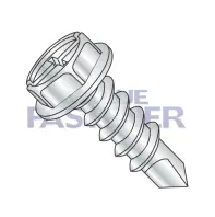 1 Length #8-18 Thread Size Undercut 82 Degree Flat Head Phillips Drive Pack of 50 Plain Finish #2 Drill Point 410 Stainless Steel Self-Drilling Screw 