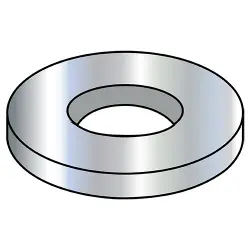 Regular, Steel Zinc Type B Flat Washers and Burrs