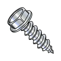 Steel Zinc Unslotted Hex Washer Type-AB Self-Tapping Screws & Sheet Metal Screws