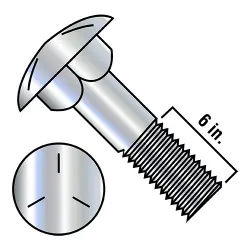 Grade 5 Square Neck Round Head Carriage Bolts