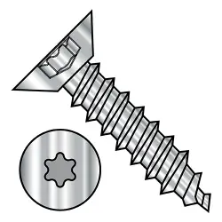 18-8 Stainless 82° Flat Ucut Type-AB Self-Tapping Screws & Sheet Metal Screws