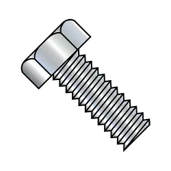 Steel Zinc Unslotted Hex Head Machine Screws