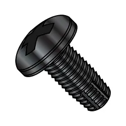 Steel Black Oxide Phillips Pan Type-F Thread Cutting Screws