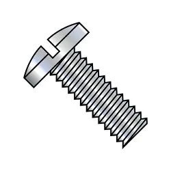 Steel Zinc Slotted Binding Undercut Head Machine Screws