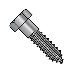Full-Bodied Trimmed Hex Lag Screws Steel Galvanized