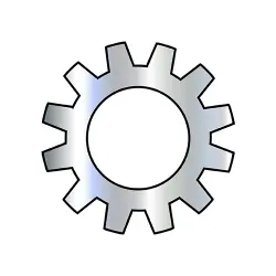 DIN 6797A External Steel Zinc Tooth Lock Washers