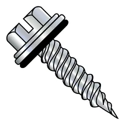 Steel Zinc w/Neo-EPDM Washer, 5/16