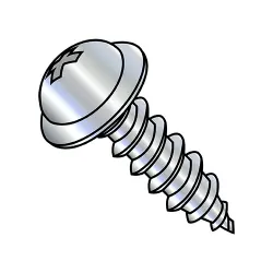 Round Washer, Phillips, Zinc Type-AB Self-Tapping Screws & Sheet Metal Screws