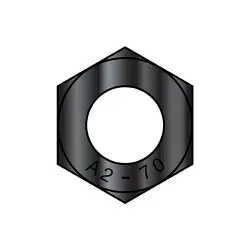 Class 50 18-8 Stainless Steel Black Oxide DIN 934 Hex Nuts