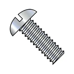 Steel Zinc Slotted Round Head Machine Screws