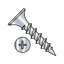 Coarse, Steel Zinc Sharp Point Screws