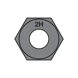 A194 Grade 2H North American Heavy Hex Nuts