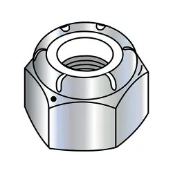Grade 5 Zinc Light Hex Regular Height Nuts