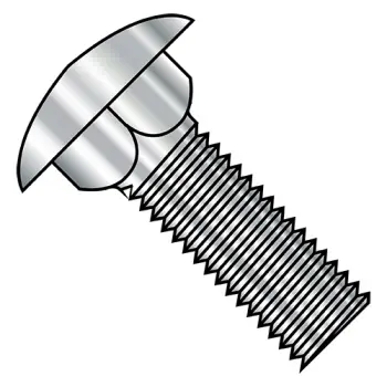 M6-1.0X16  Metric DIN603 Carriage Bolt Full Thread A2 Stainless Steel