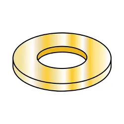 Zinc Yellow Machine Screw Flat Washers and Burrs