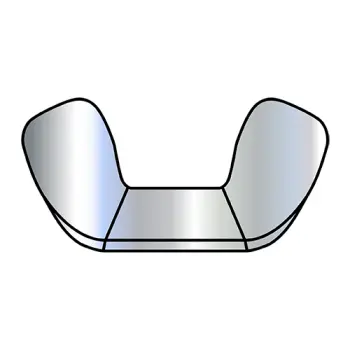 M12-1.75 Metric Wing Nut Cold Forged Zinc