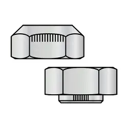 Grade C-Lock Automation Style Stover®-Equivalent Lock Nuts