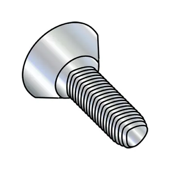 6-32 X 3/4 Phillips Flat Undercut Taptite Alternative Thread Rolling Screw Fully Thread Zinc and Bake & Wax