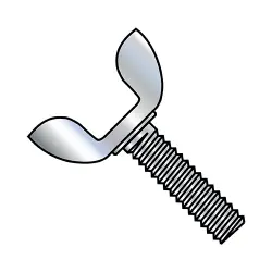 Stamped, TypeD, Steel Zinc Wing Screws