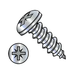 Pozi, Steel Zinc Pan Type-AB Self-Tapping Screws & Sheet Metal Screws