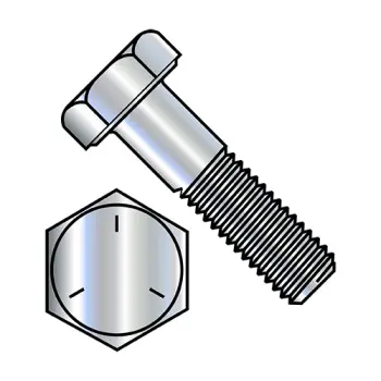 1-8X11  Coarse Thread Steel Hex Cap Screw Grade 5 Zinc