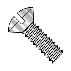 Slotted Oval Head Machine Screws