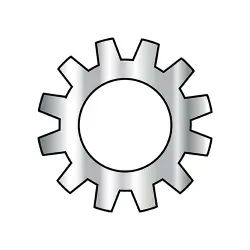 410 Stainless External Tooth Lock Washers