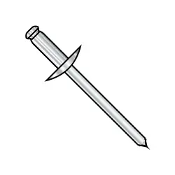 Large Head Stainless Body Steel Mandrel Rivets