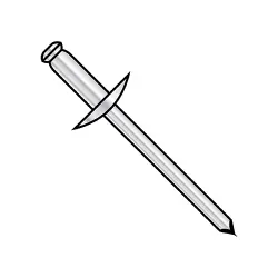 Large Head All Aluminum Rivets