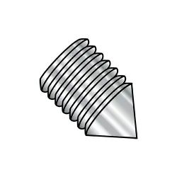 Fine, Alloy Steel Plain Imported Cone Point Set Screws 
