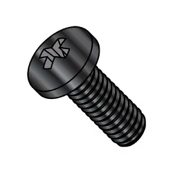 MS51957, Coarse, 18-8 SS w/Blk Ox Military-Spec Machine Screws