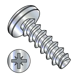 Pan Pozi (Type-Z), Stl Zinc Plas-Fix®45 and Plastite®-Alternate,Metric Thread Rolling Screws