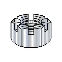 Slotted Hex Nuts