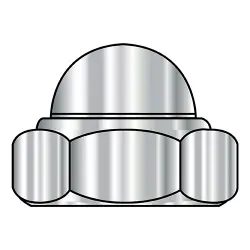 DIN 986 Domed Cap Nylon Cap Nuts