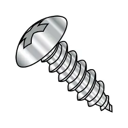 Steel Chrome Phillips Truss Type-AB Self-Tapping Screws & Sheet Metal Screws