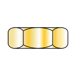 Zinc Yellow Steel Nuts
