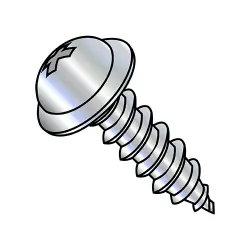 Phillips, Steel Chrome Round Washer Type-A Self-Tapping Screws & Sheet Metal Screws