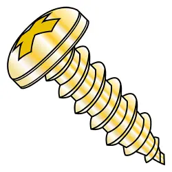 MS51861 Pan Phillips Type-AB Steel Cad Self-Tapping Screws