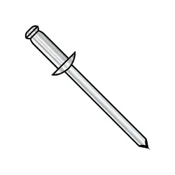 Dome Head Stainless Body Steel Mandrel Rivets