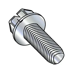 Steel Zinc Slotted Hex Washer Taptite®-Alternative, Inch Sizes Thread Rolling Screws