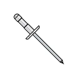 Low Profile Aluminum Body Steel Mandrel Rivets
