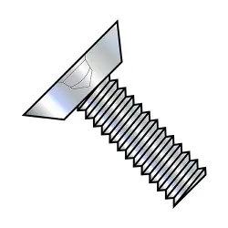 Square Recess, Steel Zinc Machine Screws