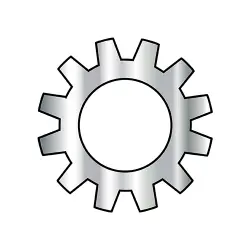 External Tooth Lock Washers