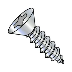 Steel Zinc Phillips 82° Flat Type-AB Self-Tapping Screws & Sheet Metal Screws
