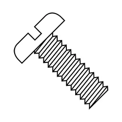 Nylon Slotted Pan Head Machine Screws
